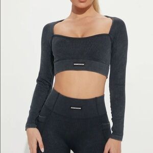 Ribbed Crop Top